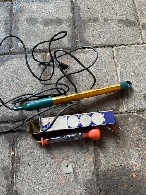 Looplamp plus een accuzuur tester, Ophalen of Verzenden, Zo goed als nieuw