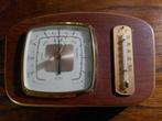 Vintage Barometer en Thermometer van Sundo, Audio, Tv en Foto, Weerstations en Barometers, Ophalen of Verzenden, Gebruikt, Weerstation