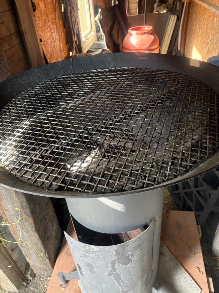 BBQ slagersbarbeque, Ophalen, Gebruikt