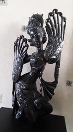 PRACHTIG INDISCH HOUTSNIJWERK BEELD, Antiek en Kunst, Kunst | Beelden en Houtsnijwerken, Ophalen of Verzenden