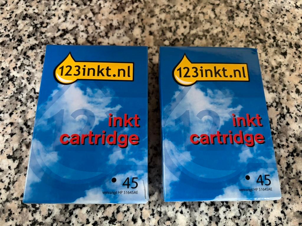INKTJET Printercartridge, nieuw, 2 stuks, Ophalen of Verzenden, Nieuw, Cartridge