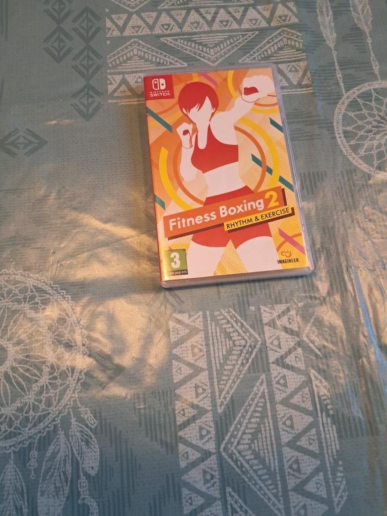 Fitness boxing 2 nintendo switch, Ophalen, 2 spelers, Zo goed als nieuw, Vanaf 3 jaar