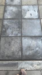 Tegel grijs 50x50 en betonblokken, Tuin en Terras, Tegels en Klinkers, Ophalen of Verzenden, Zo goed als nieuw, Beton, Terrastegels