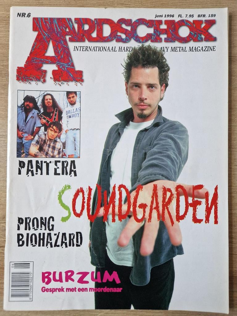 AARDSCHOK NR.6 JUNI 1996, Ophalen of Verzenden, Gelezen, Muziek, Film of Tv