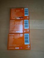 3x Sony Premium DV DVM60PR3 Mini DV Tapes, Ophalen, Mini dv, Nieuw, Band, Disc of Geheugen