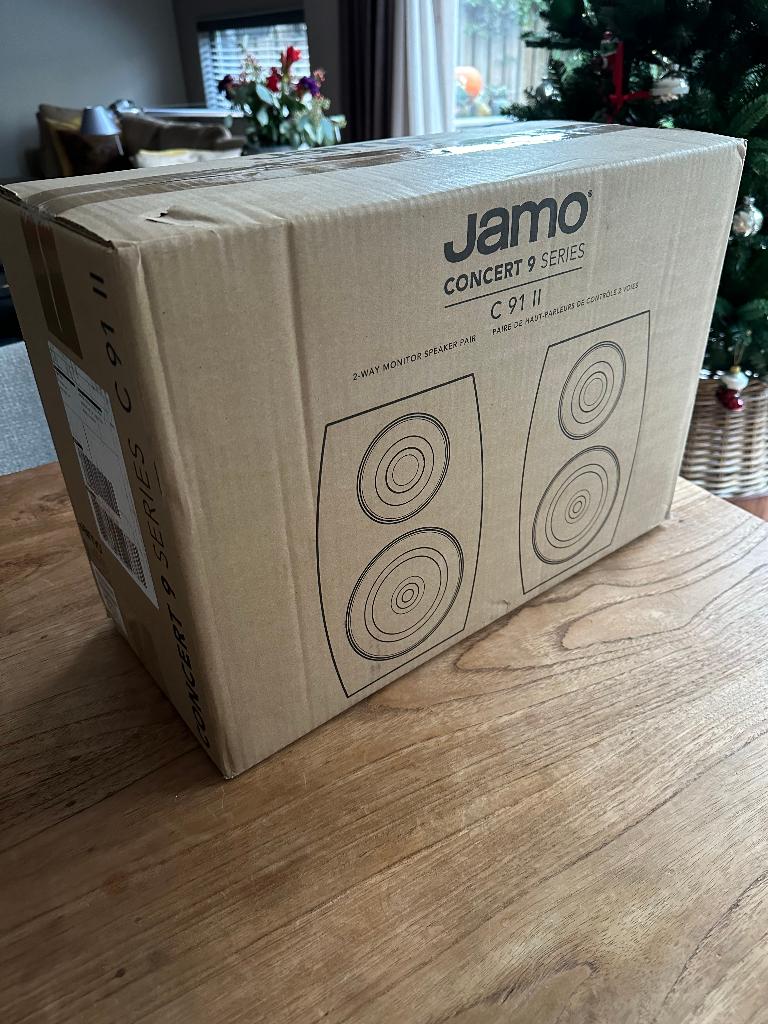 JAMO C91 II Concert Series HiFi Speakers (Nieuw), Audio, Tv en Foto, Luidsprekers, Ophalen, Nieuw, 120 watt of meer, Front, Rear of Stereo speakers
