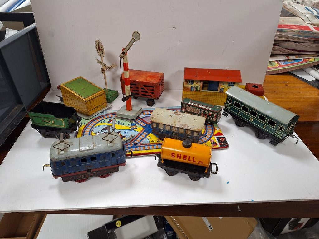 Verzameling oud blikken speelgoed, Verzamelen, Ophalen of Verzenden, Zo goed als nieuw