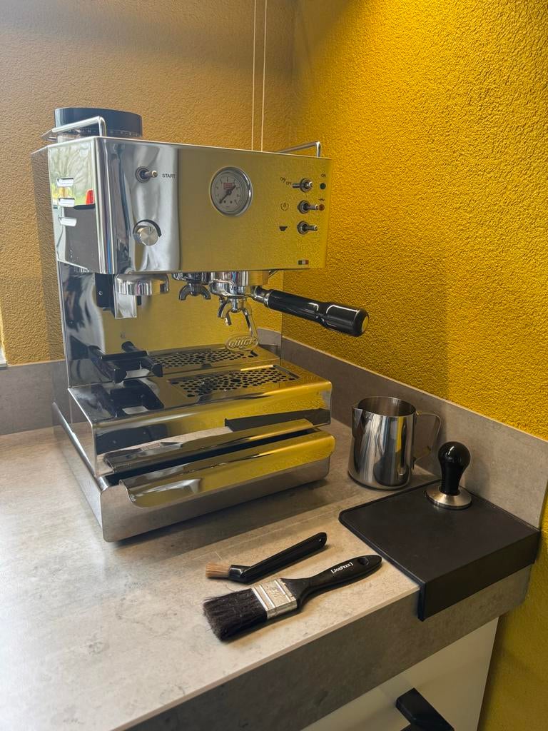 Quickmill 3035 espressoapparaat, Espresso apparaat, Gemalen koffie, Zo goed als nieuw, Ophalen