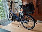 Lacros Scamper el. vouwfiets  24 inch blauw z.g.a.n., 20 inch of meer, Versnellingen, Zo goed als nieuw, Totaal opvouwbaar