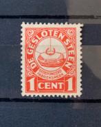 Sluitzegel De Gesloten Steen 1ct, Verzenden, T/m 1940, Gestempeld