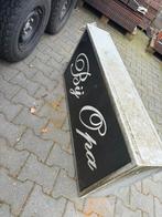 Lichtbak "Bij Opa" gevel reclame, Ophalen