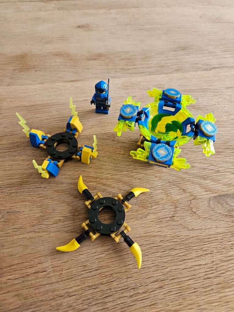 Lego Ninjago Spinjitzu Jay #70660 - Compleet met boekje, Ophalen of Verzenden, Zo goed als nieuw, Complete set, Lego