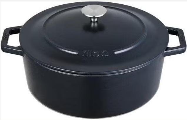 Mooie grote MOA Gietijzeren Braadpan 30cm 7,2 liter, Huis en Inrichting, Keuken | Potten en Pannen, Gietijzer, Ophalen of Verzenden