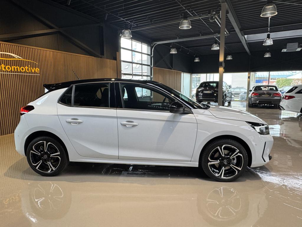 Opel Corsa 1.2 Turbo Hybrid GS Navigatie Climate cruise cont, Stof, Gebruikt, Zwart, 1199 cc