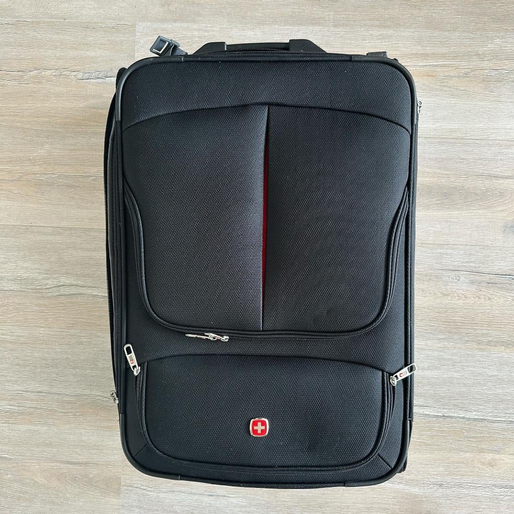 Koffer trolley Wenger SwissGear, Ophalen, Wieltjes, 50 tot 60 cm, Hard kunststof