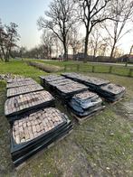 Mooie partij gebakken waaltjes en dikformaten, Gebruikt, Klinkers, Ophalen of Verzenden, 10 m² of meer