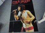 POSTER MICK JAGGER /BEEGEES POPFOTO 50 X 80 CM, Verzenden, Zo goed als nieuw, A1 t/m A3, Film en Tv