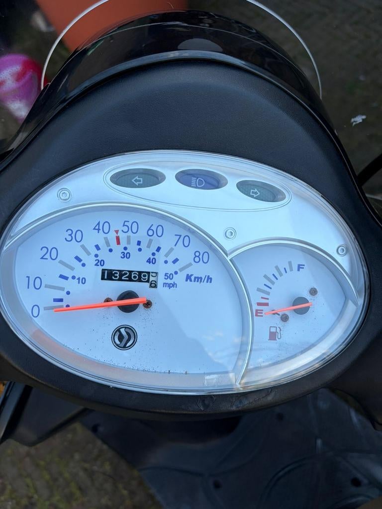 Nette Sym Fiddle scooter uit 2010 - Start en loopt goed, Ophalen, Gebruikt, Fiddle