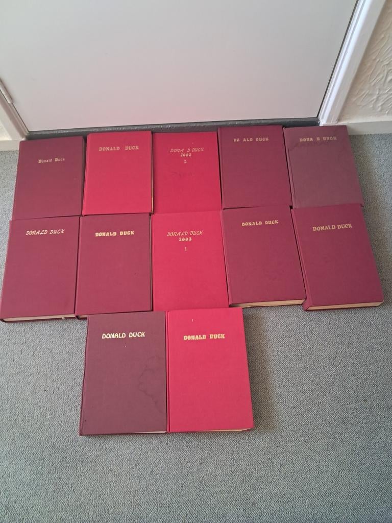 Donald Duck Jaarboeken Collectie - Diverse Jaren, Boeken, Meerdere stripboeken, Ophalen, Gelezen, Walt Disney