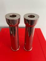 VERCHROOMDE KANDELAARS. —  1980., Ophalen of Verzenden, Overige materialen, Minder dan 25 cm