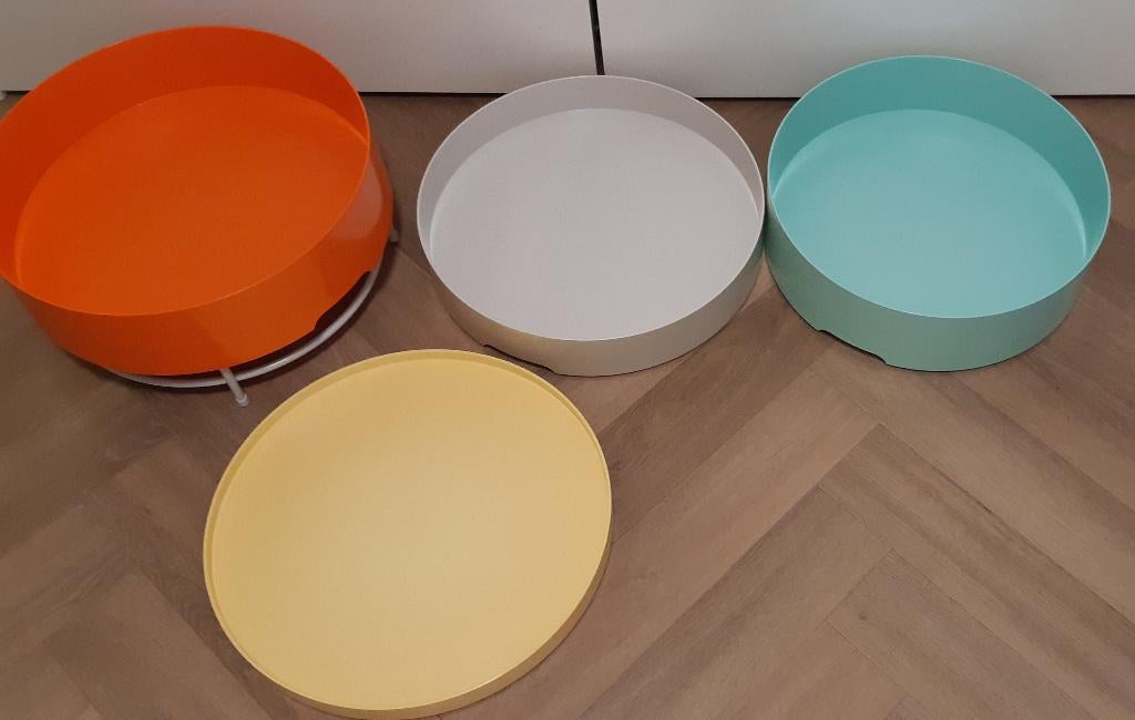 Ikea Ps 2014 bijzettafel design-retro, Minder dan 55 cm, Rond, Design - retro, Zo goed als nieuw