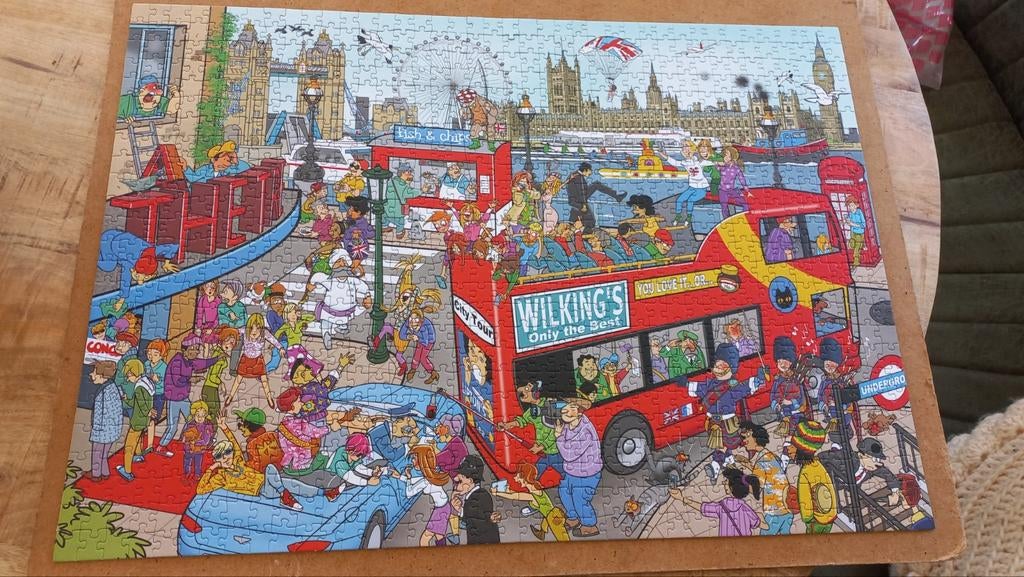 Puzzel London 1000 stukjes, Ophalen of Verzenden