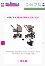 Easywalker Harvey kinderwagen incl maxicosi compleet, Kinderen en Baby's, Kinderwagens en Combinaties, Ophalen, Zo goed als nieuw