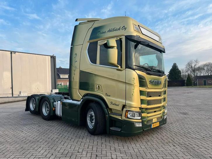 Scania R580 V8 NGS (bj 2014), Auto's, Vrachtwagens, Bedrijf, ABS, Adaptive Cruise Control, Airbags, Airconditioning, Alarm, Bluetooth