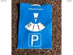 Duitse Parkeerschijf 🌼 blauwe zone kaart, Auto diversen, Auto-accessoires, Ophalen of Verzenden, Zo goed als nieuw