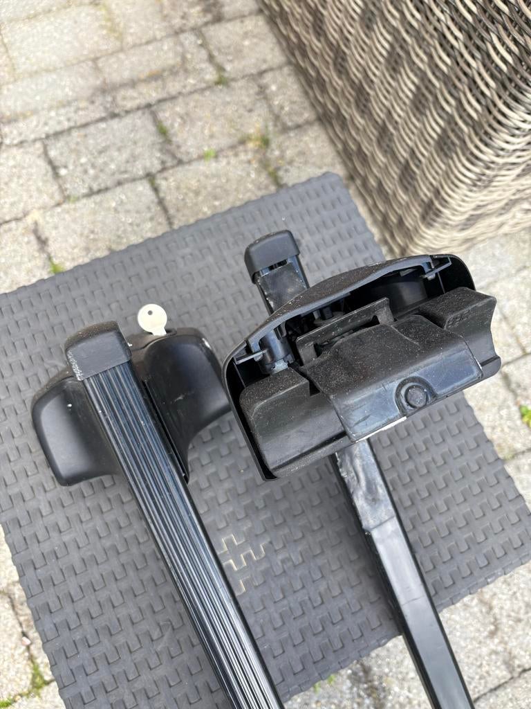 Thule dakdragers 128 cm, gootmontage, Auto diversen, Dakdragers, Ophalen, Gebruikt