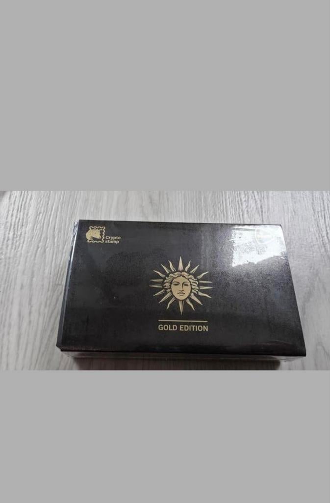 Crypto Stamp Helios Gold Edition 2025, Ophalen of Verzenden