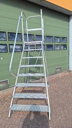 Bordestrap magazijntrap boottrap  2 x bordeshoogte 190 cm, Ophalen, Gebruikt, Trap, Industriepark 2a 9351PA Leek