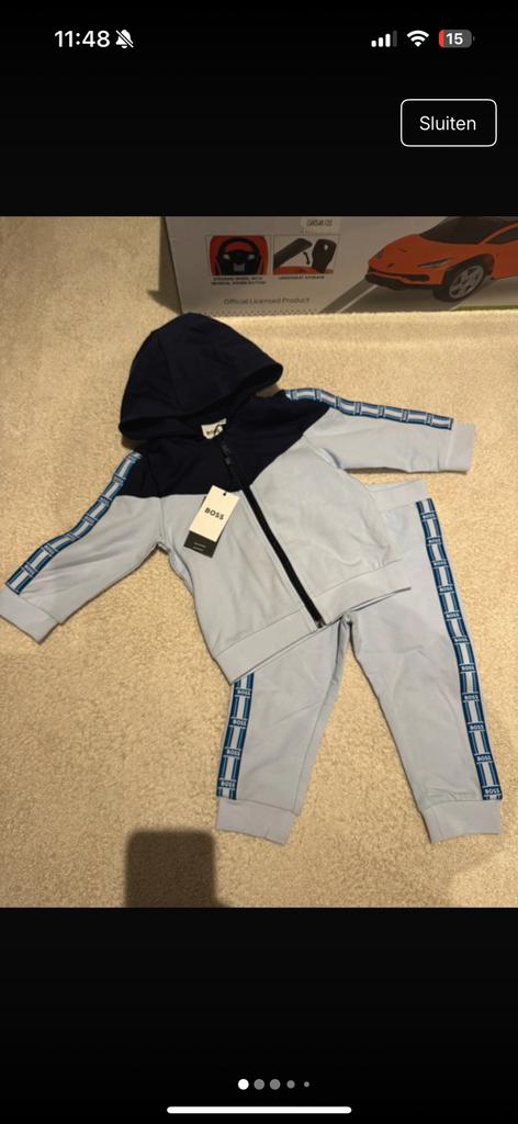 Hugo boss joging pak baby/kind, Kinderen en Baby's, Ophalen of Verzenden, Nieuw, Jongetje, Setje