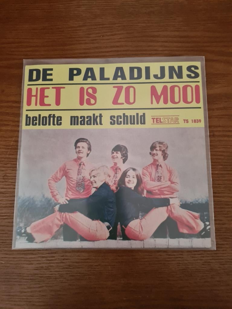 De Paladijns, Ophalen of Verzenden, Zo goed als nieuw, 7 inch, Levenslied of Smartlap