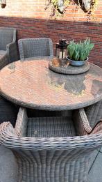 Ronde  tafel 140, Tuin en Terras, Tuinsets en Loungesets, Ophalen of Verzenden, Zo goed als nieuw, Wicker