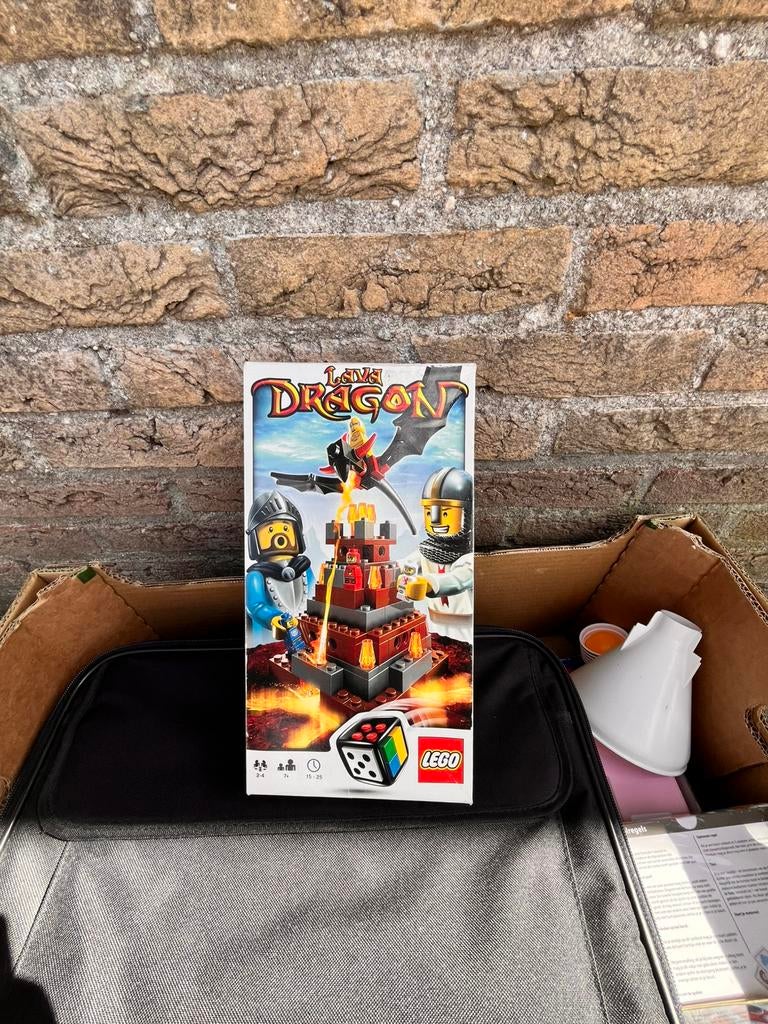 Lego Lava Dragon 3838, Lego, Ophalen of Verzenden, Zo goed als nieuw, Compleet