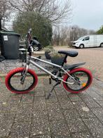 BTWIN BMX 16" WIPE 500 grijs 5-7 jaar, Ophalen, Staal, V-brakes, 16 tot 20 inch