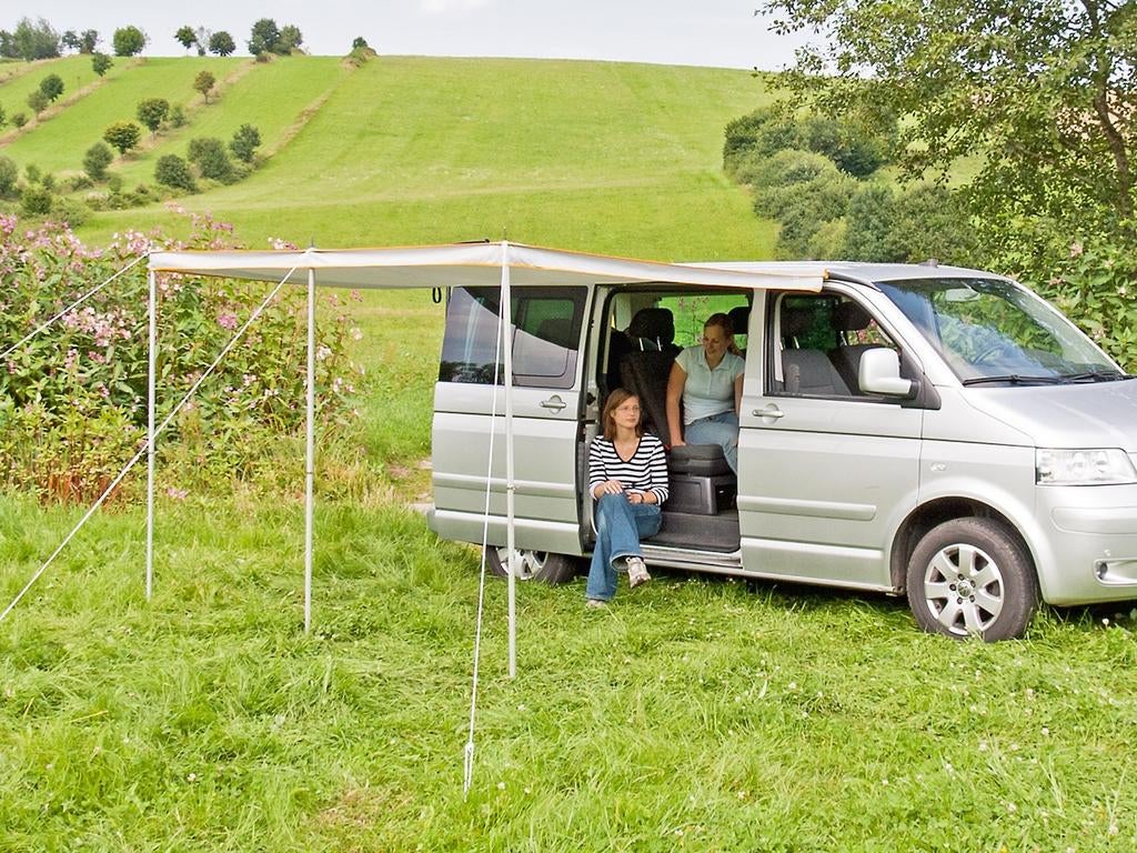 Pees luifel voor campers met een TOP-RAIL, Caravans en Kamperen, Camper-accessoires, Ophalen of Verzenden, Gebruikt