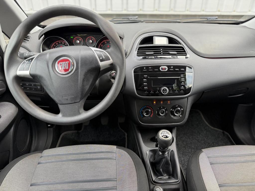 Fiat Punto Evo 1.4 Dynamic |Airco|5 Deurs|, Auto's, Voorwielaandrijving, 4 cilinders, 400 kg, Zwart