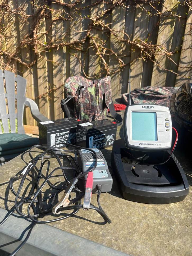 Ultimate baitcruiser met dieptemeter, Watersport en Boten, Hengelsport | Algemeen, Gebruikt, Overige typen, Ophalen of Verzenden