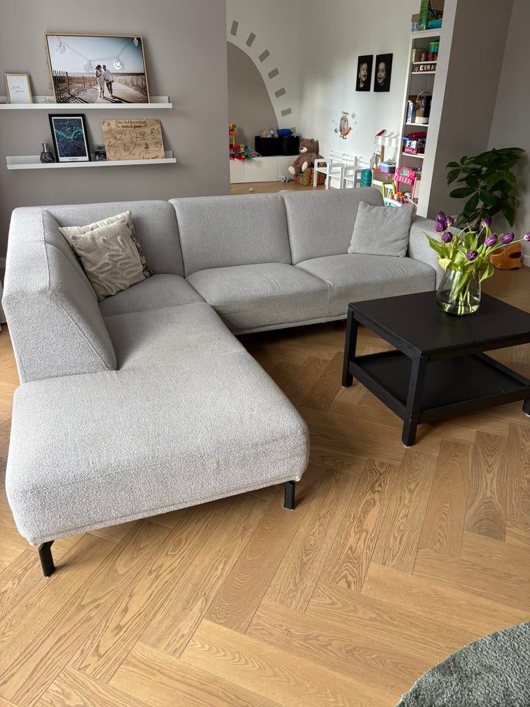 Bank montel, Huis en Inrichting, Banken | Complete zithoeken, Gebruikt, Stof, Ophalen