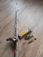 Ultimate Novix Reel Set met Hengel en Kunstaas, Ophalen of Verzenden, Gebruikt, Complete hengel