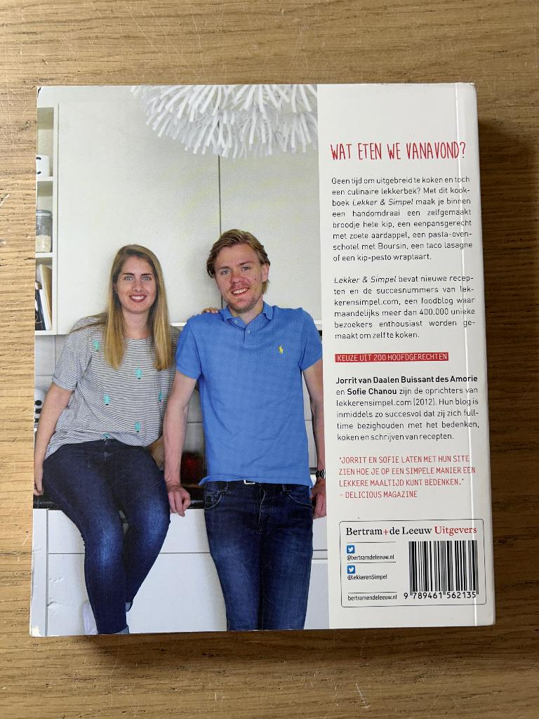 Lekker & Simpel 200 Hoofdgerechten, Boeken, Ophalen of Verzenden, Zo goed als nieuw, Hoofdgerechten