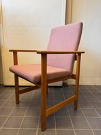 Vintage design fauteuil Deens Scandinavisch, Huis en Inrichting, Fauteuils, Ophalen, Minder dan 75 cm, Zo goed als nieuw, Stof