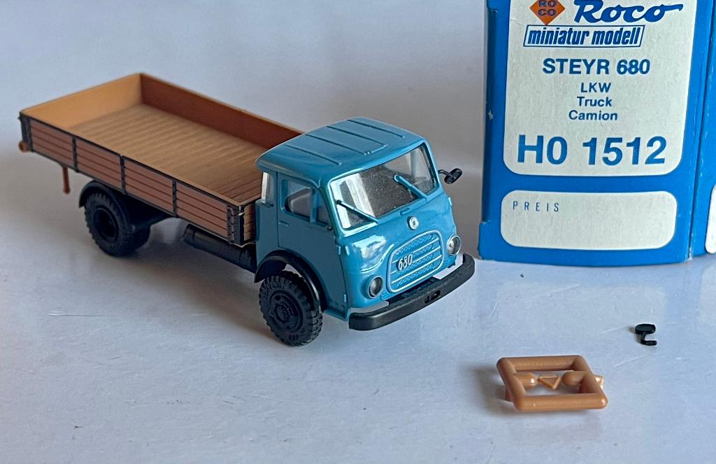 Roco 1512: Steyr 680, Hobby en Vrije tijd, Modelauto's | 1:87, Ophalen of Verzenden, Gebruikt, Bus of Vrachtwagen, Roco