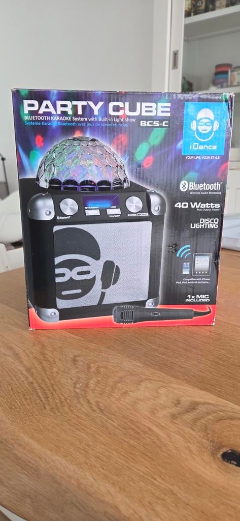 iDance Party Cube partyspeaker, Ophalen of Verzenden