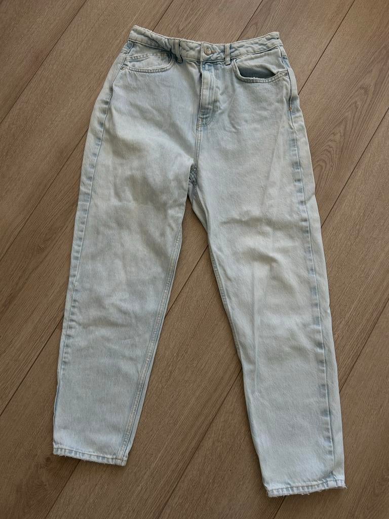 Zara jeans - Lichtblauwe denim spijkerbroek, Ophalen of Verzenden, Gedragen, Blauw, W30 - W32 (confectie 38/40)