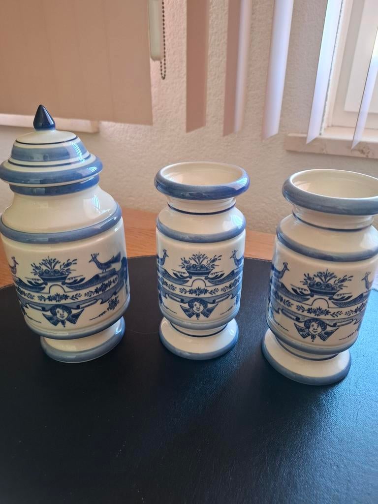 Glaxo Holland Apothekerspotten - Delfts Blauw, Ophalen of Verzenden