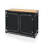 Camping kastje 2 compartimenten grijs, Caravans en Kamperen, Ophalen, Gebruikt