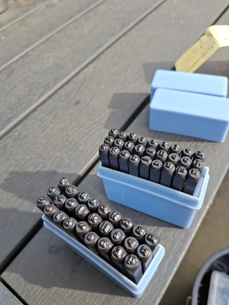 Pons metalen stempels slagletters., Ophalen, Nieuw, Overige typen